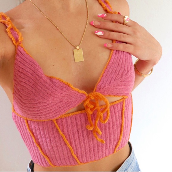 Crochet crop top - Picture 1 of 6